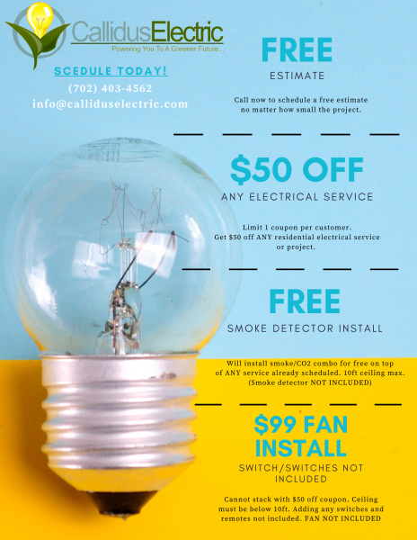 Callidus Electric Coupon